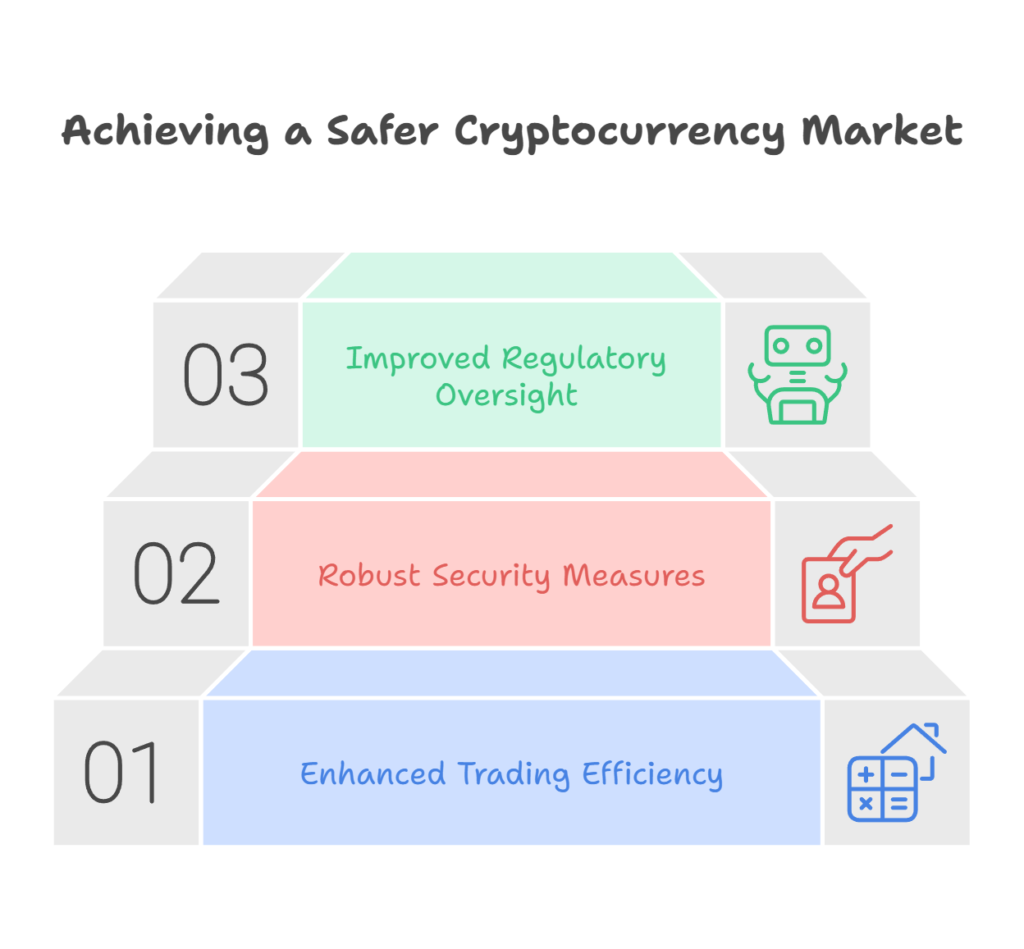 Trading Efficiency, Security Measures, Regulatory Oversight.