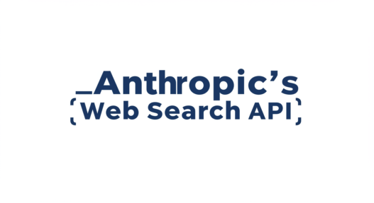Anthropic's web search API