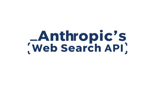 Anthropic's web search API