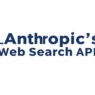 Anthropic's web search API